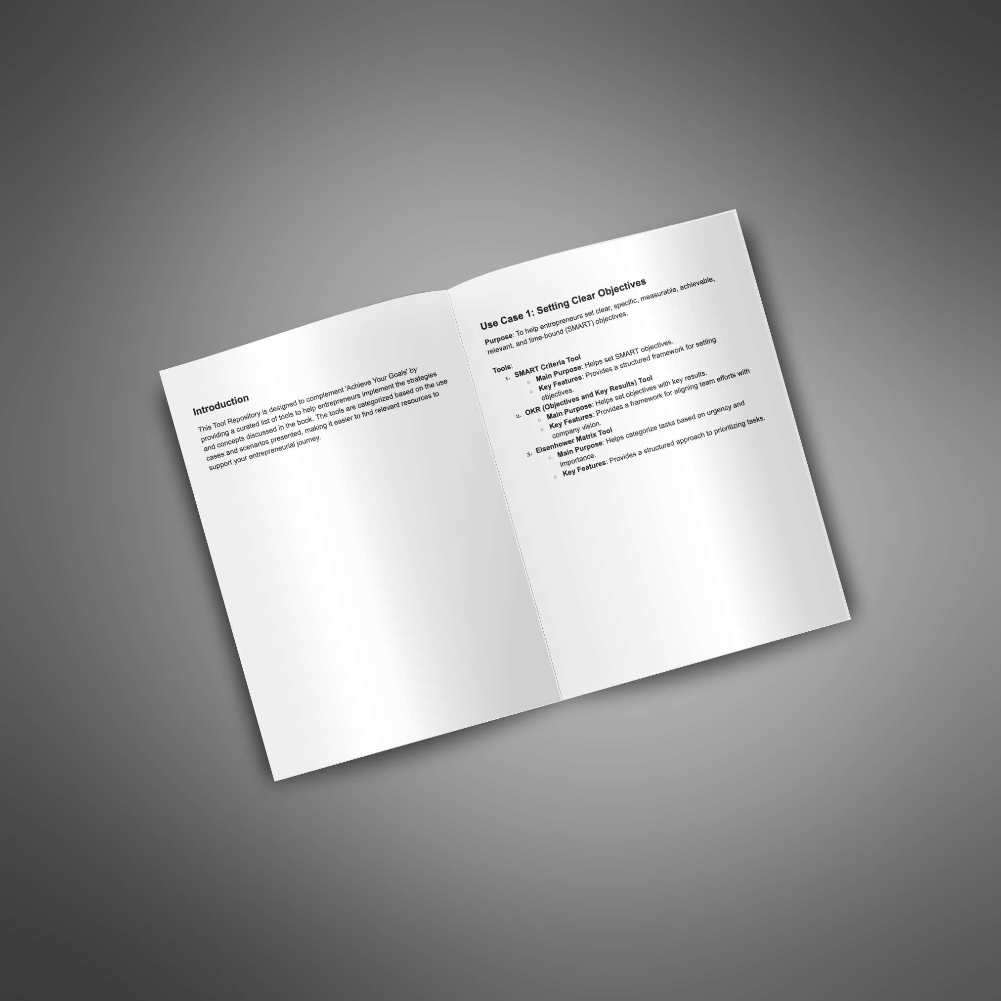 Achieve Your Goals - Toolstack