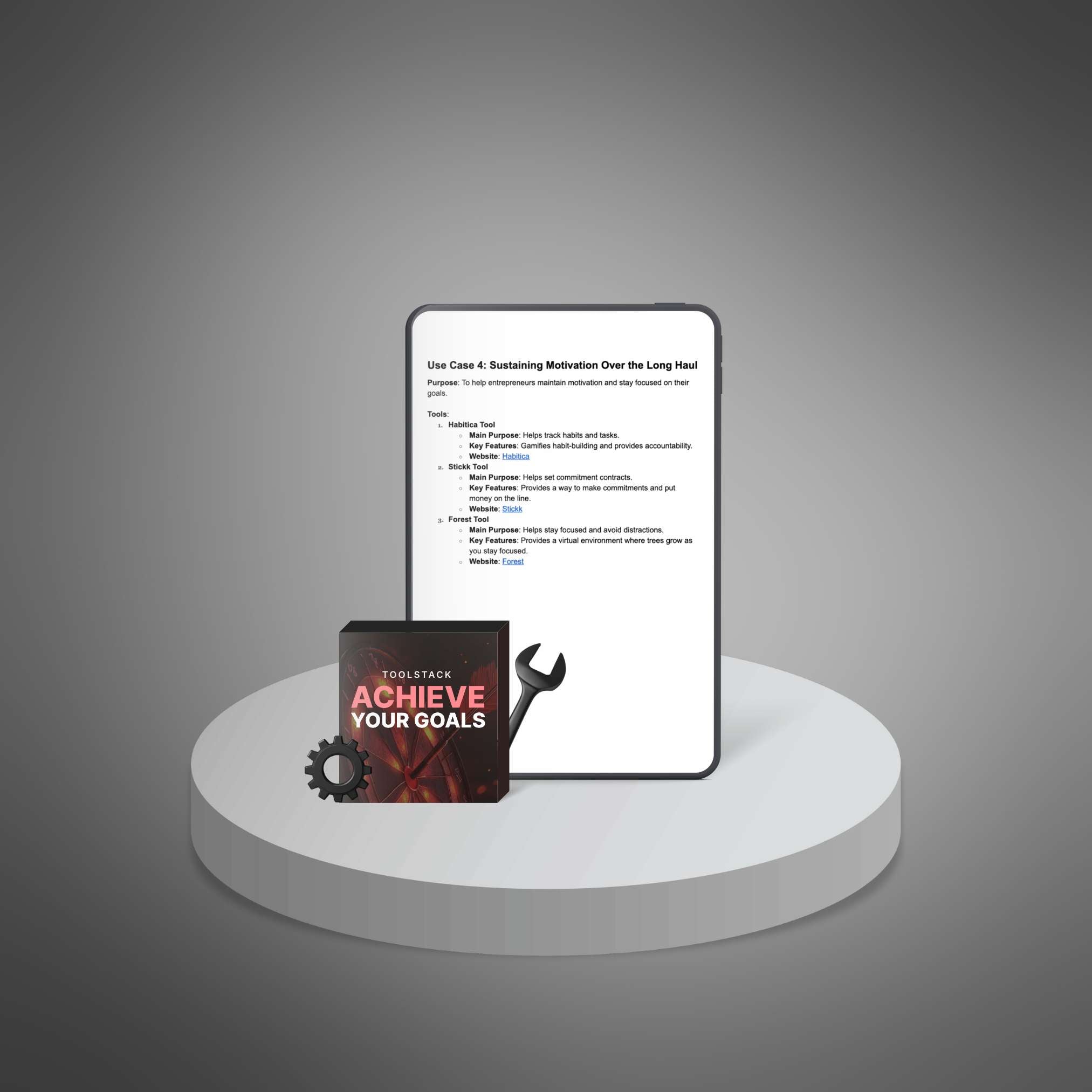 Achieve Your Goals - Toolstack