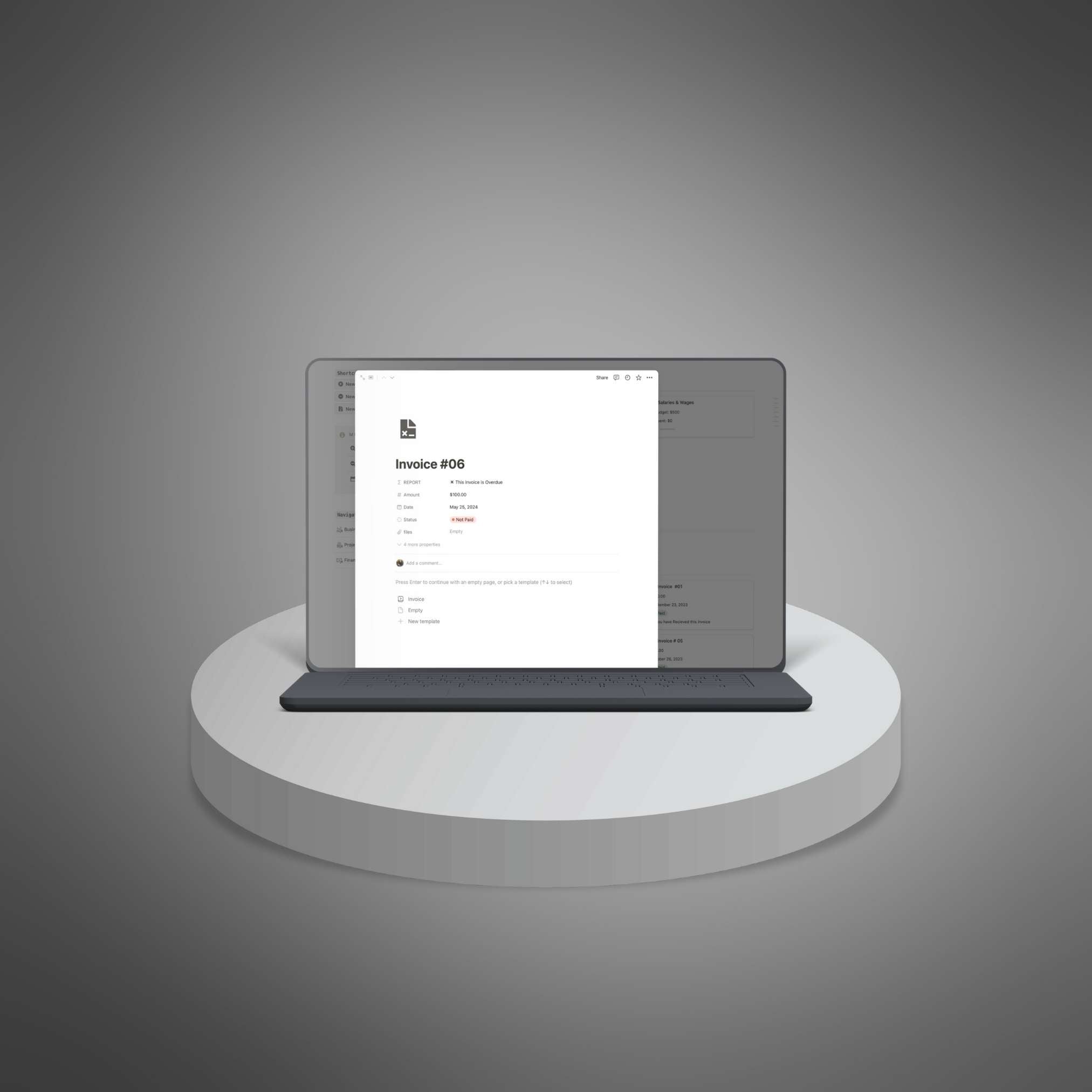 Business Finance Dashboard