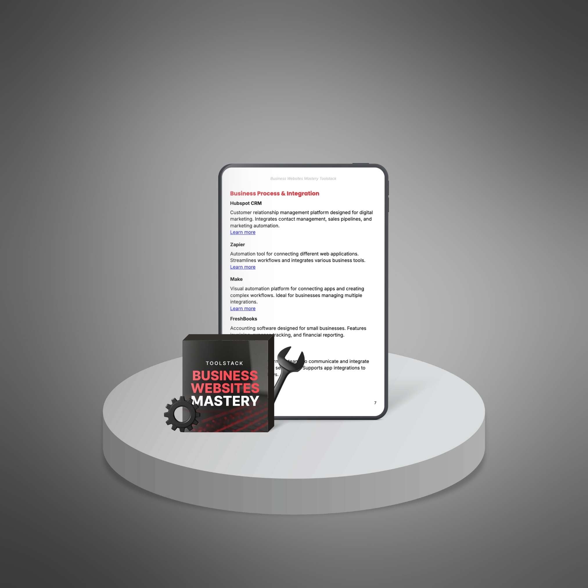 Business Websites Mastery - Toolstack