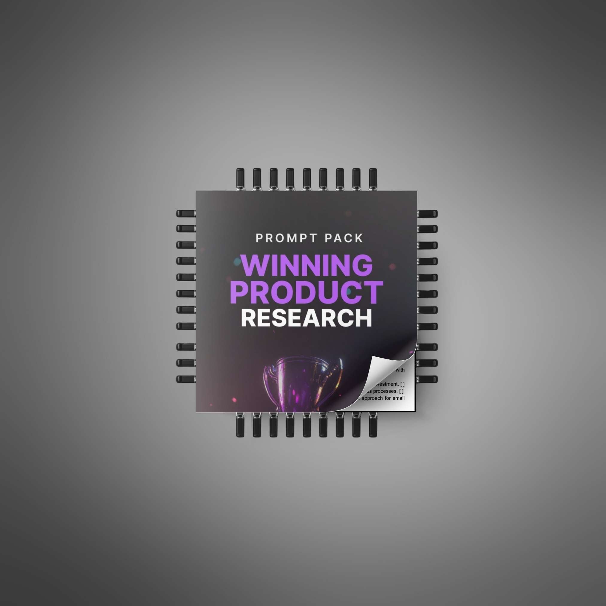 Winning Product Research - Prompts