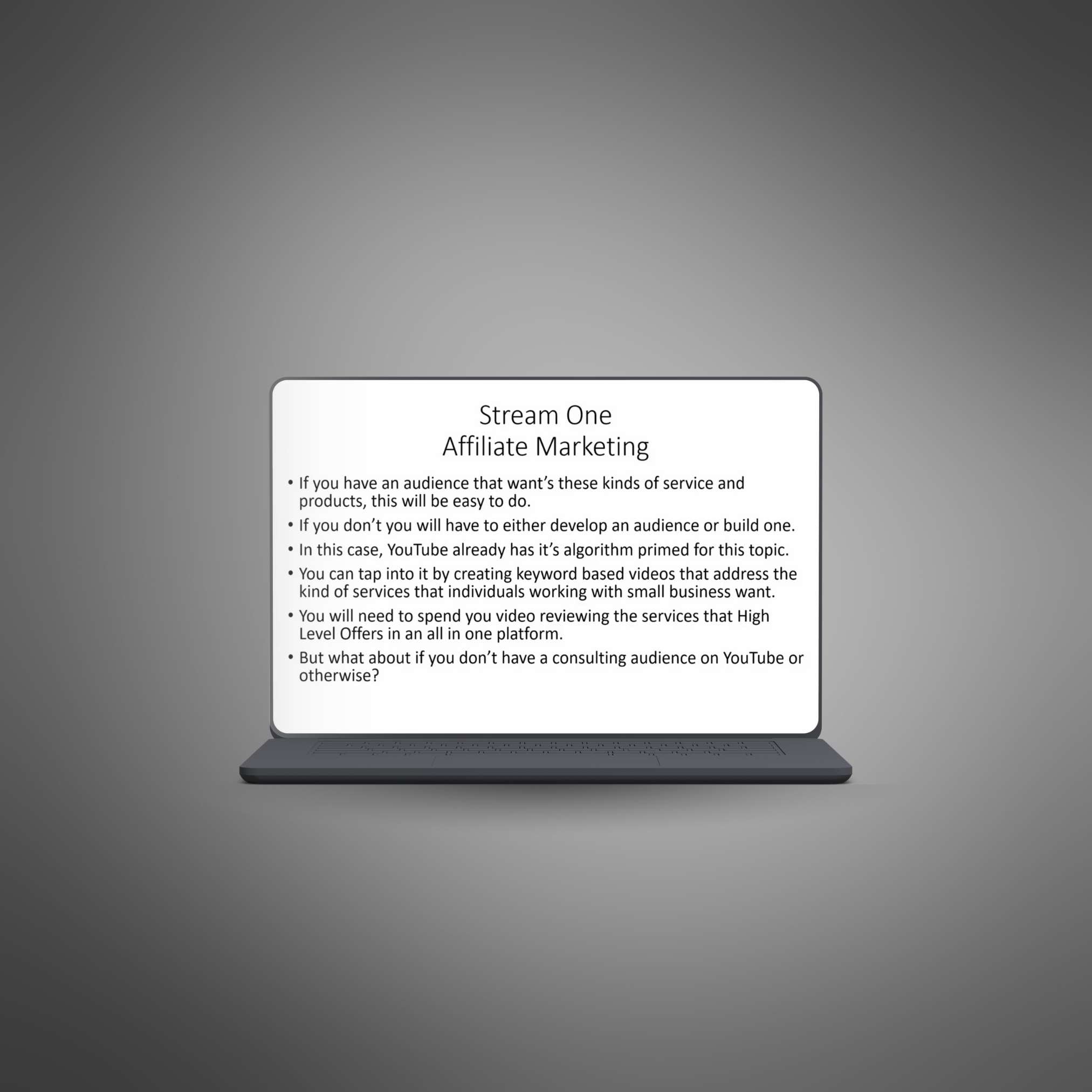 Workshop For Using High Level